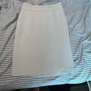 Herringbone Suiting Pencil Skirt